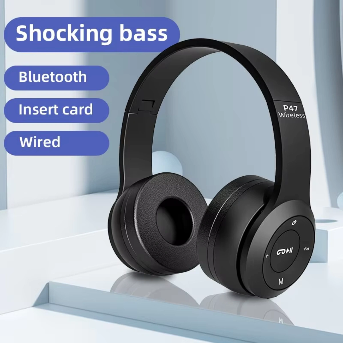 Fone de Ouvido Bluetooth Headphone P47 - Imagem 15