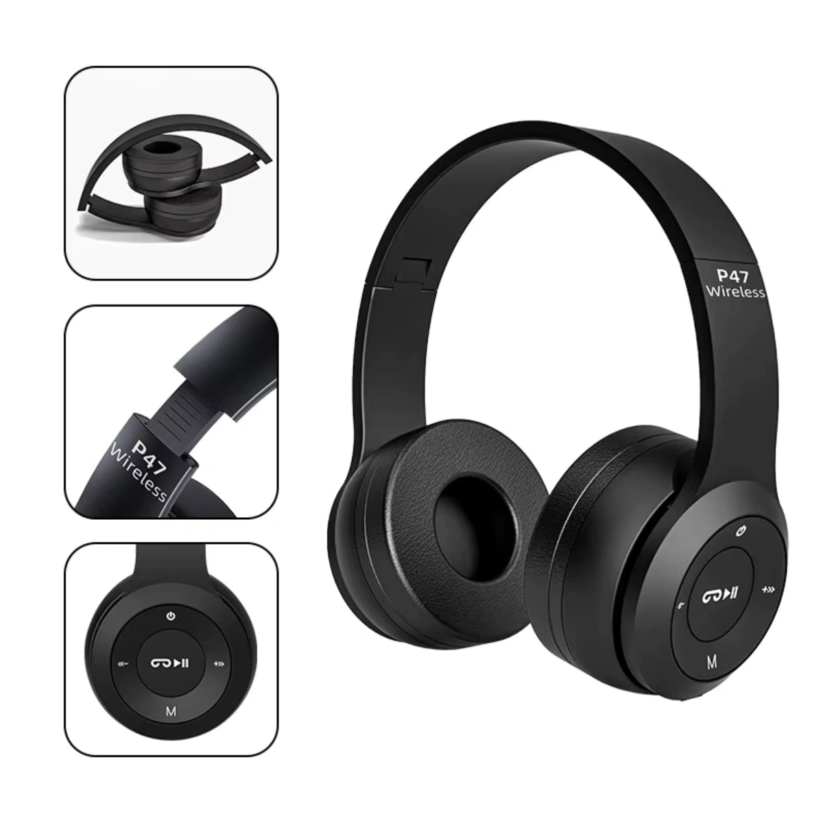 Fone de Ouvido Bluetooth Headphone P47 - Imagem 12